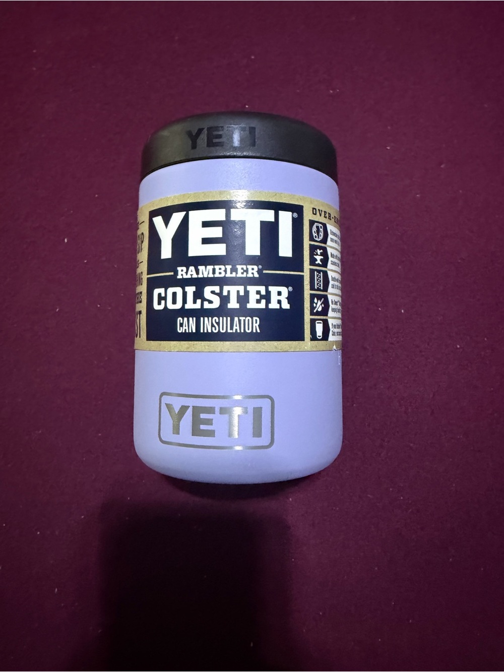 Yeti Rambler Colster 12oz Can Insulator - Cosmic Lilac NWT